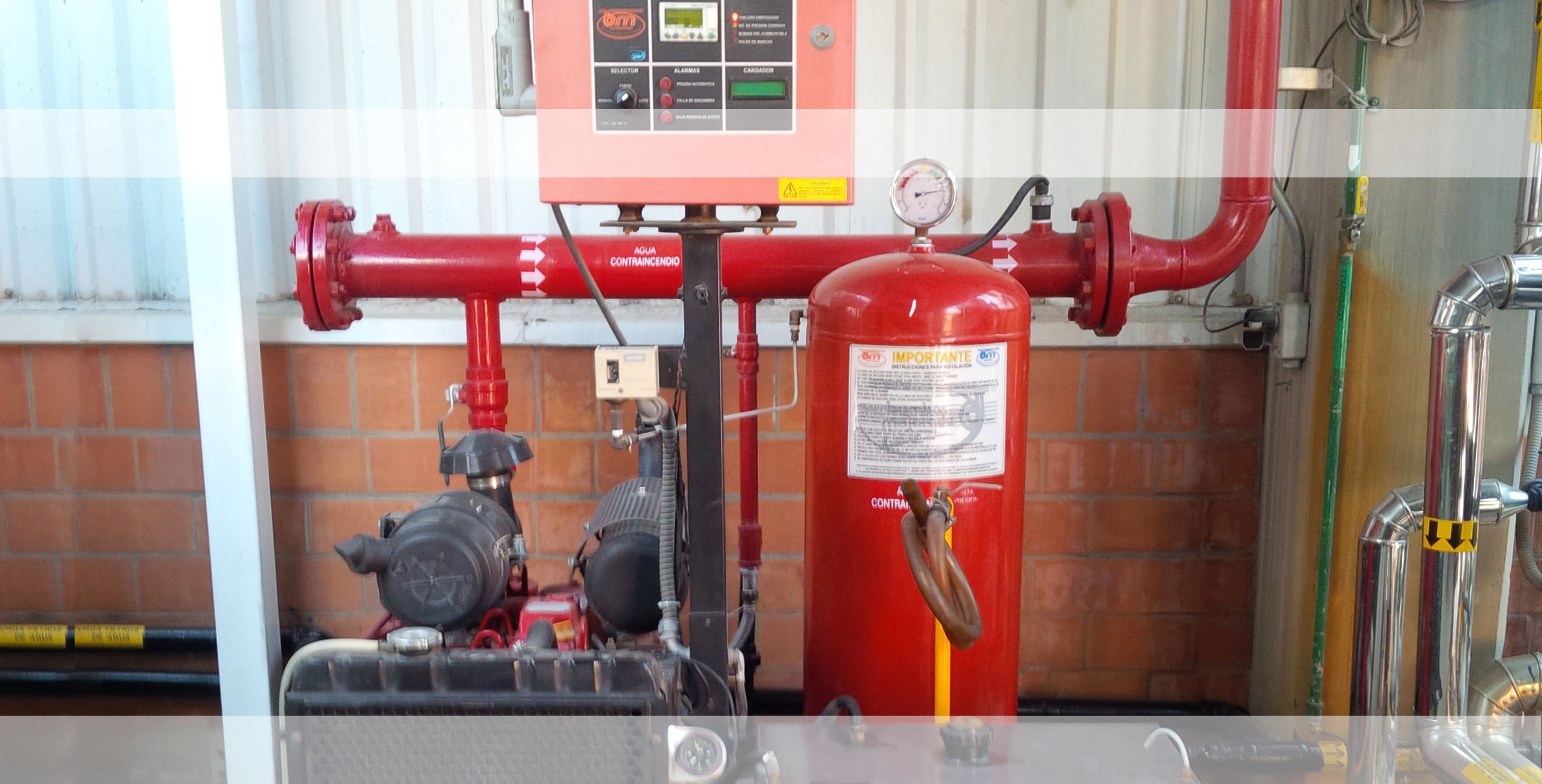 Sistemas de Bombeo con Motores de Combustión Interna, Automáticos y con Tablero Integrado.